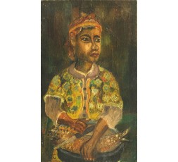 PORTRAIT DE SA MÈRE, RADIA BENT EL HOUCINE, ANNÉES 60