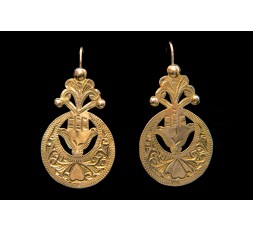 BOUCLES D'OREILLE EN OR