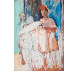 JEUNE GARÇON A L'EPERVIER BLANC