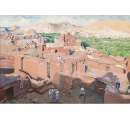 KASBAH SUD MAROCAIN, TAZOUTA, 1949