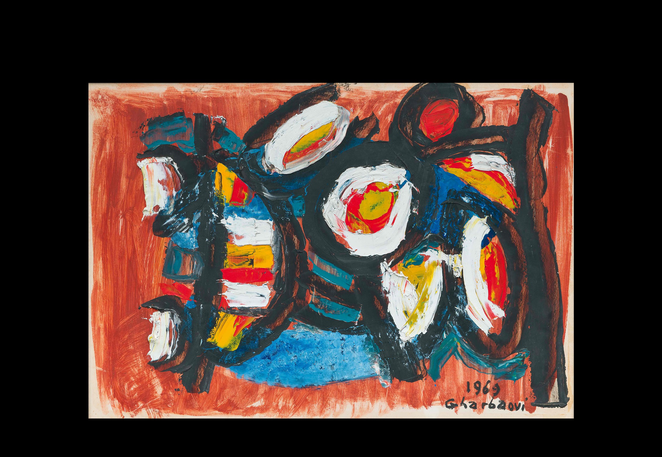 Sans Titre 1969 Art Marocain Categories Populaires