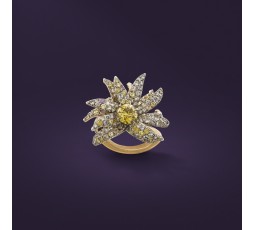BAGUE "DAHLIA FOU"